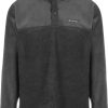 Columbia Steens Mountain Half Snap Fleececharcoal heather/shark Jerséis hombre