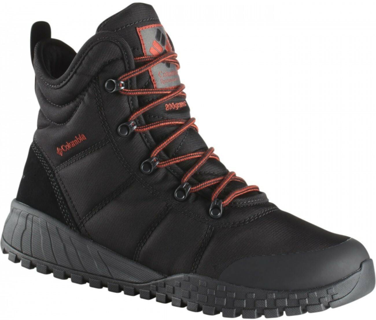 Columbia Fairbanks Omni-Heatblack/rusty Zapatos de invierno