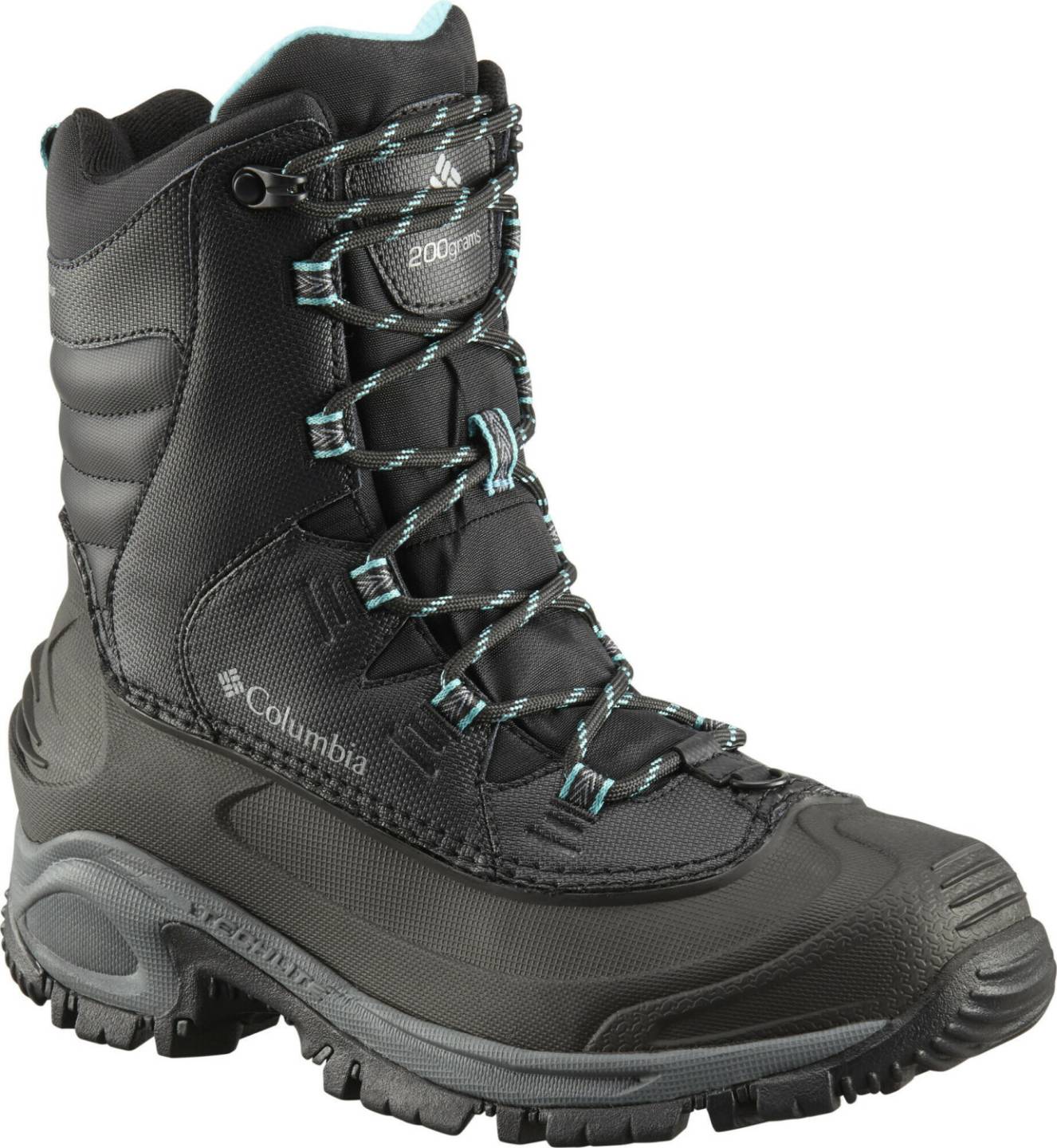 Columbia Bugaboot III BL5980 Black/Pacific Rim 010 Zapatos de invierno