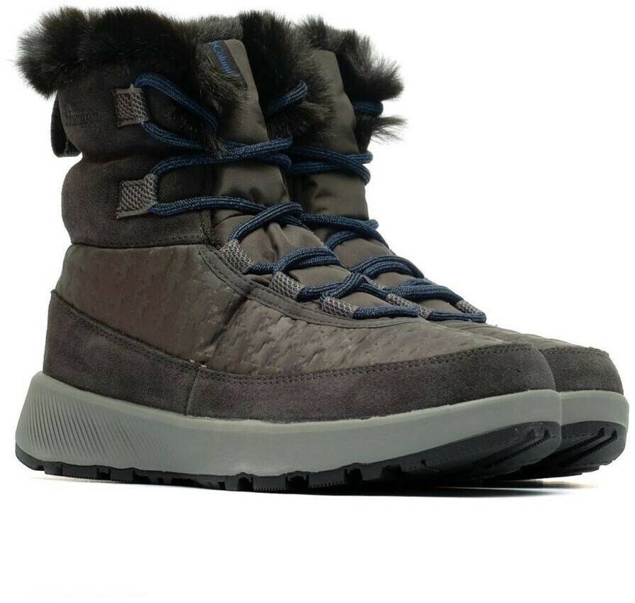 Columbia Slopeside Peak Luxe shark clematis blue 011 Zapatos de invierno