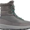 Columbia Slopeside Peak Luxe city grey dusty green 023 Zapatos de invierno