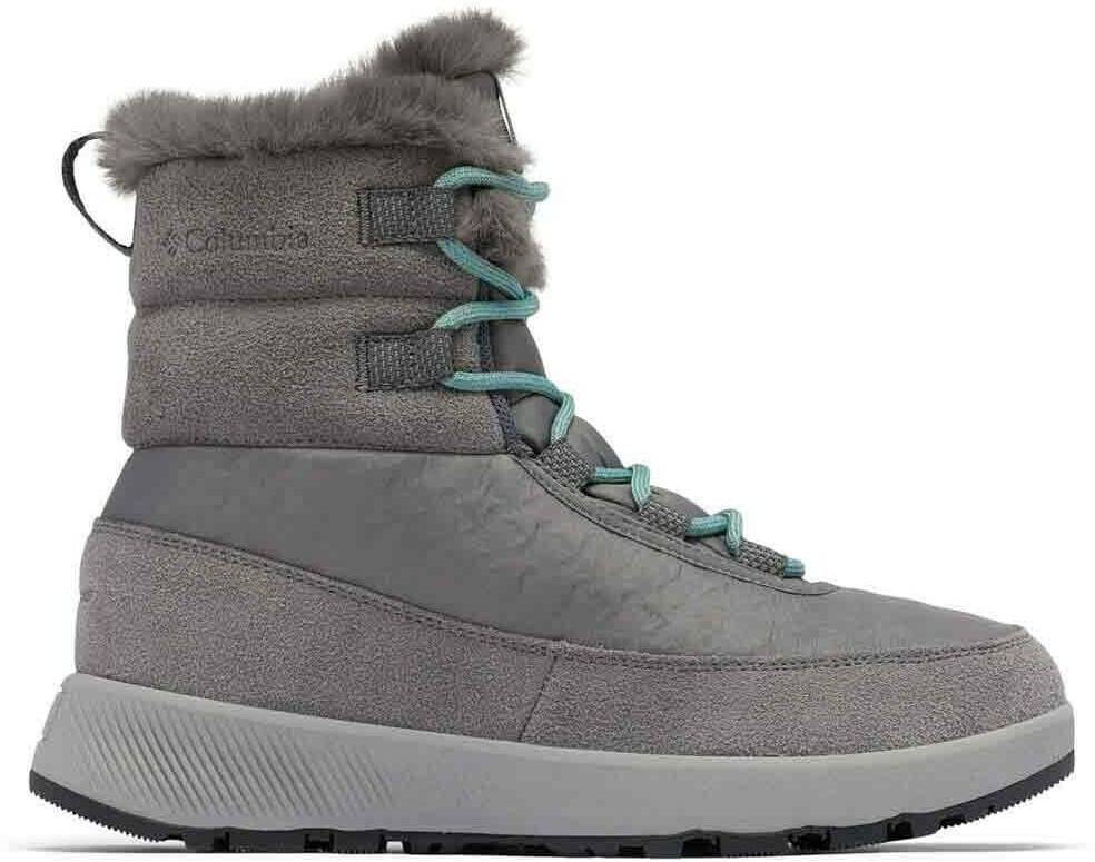 Columbia Slopeside Peak Luxe city grey dusty green 023 Zapatos de invierno