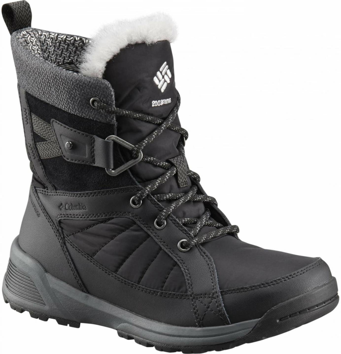 Columbia Meadows Omni-Heat Midblack/steam Zapatos de invierno