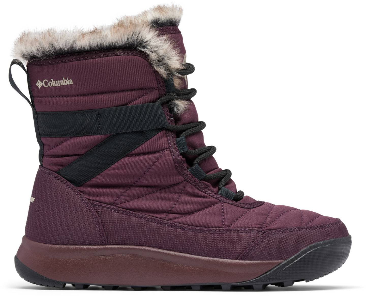 Zapatos de invierno Columbia Snowshoes Minx Shorty IV 2079181 dark red